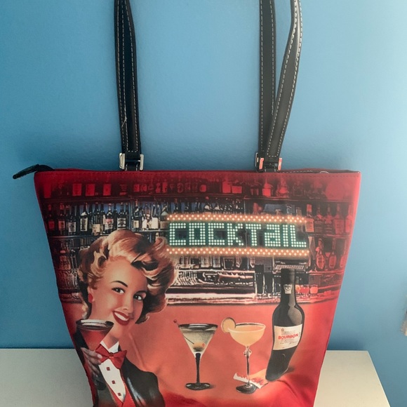 Decorative purse with rhinestones cocktails - Picture 4 of 6